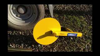 Trailer wheel clamp or hitch lock [upl. by Mariande]