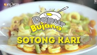 DapurBujang Sotong Goreng Kari [upl. by Nemsaj344]