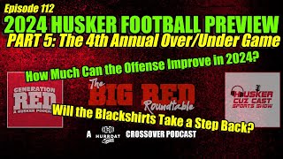 Predicting the 2024 Huskers Offensive amp Defensive Stat OverUnders  Husker Football Preview Pt 5 [upl. by Nile]