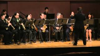 Fanfare for the Common Man  UH Saxophone Choir Official Video [upl. by Arahsak]