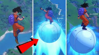 Fortnite SPACE POD Glider Gameplay  Vegetas Saiyan Pod in Fortnite  New Space Pod Glider Fortnite [upl. by Lekim]