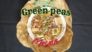 Tofu Greenpeas masala [upl. by Saville683]