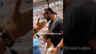 KSI amp Logan Paul Meeting Up With Saif Ali Khan [upl. by Manas]