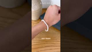 What Your Bracelet Says About You  Shop Gemstone Bracelets  Angara Jewelry  Angaracom shorts [upl. by Ricarda]