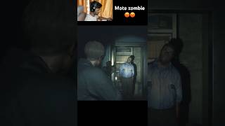 Mote zombie 😡😡 resident evil 2 remake shorts game play [upl. by Salomie687]