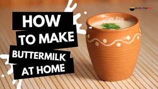 How to Make Buttermilk at Home in 3 Quick amp Easy Ways [upl. by Yme]