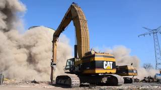 Powerplant demolition in Mol B  De Meuter Afbraakwerken [upl. by Emyle]