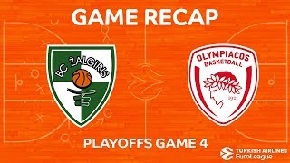 Highlights Zalgiris Kaunas  Olympiacos Piraeus [upl. by Geesey]