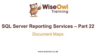 Reporting Services SSRS Part 22  Document Maps [upl. by Bergeman]