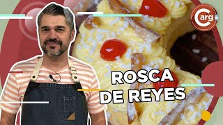 RECETA DE ROSCA DE REYES POR GLADYS [upl. by Ailaro510]