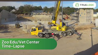 Zoo EducationVet Center  4K PTZ Construction TimeLapse [upl. by Rainger698]