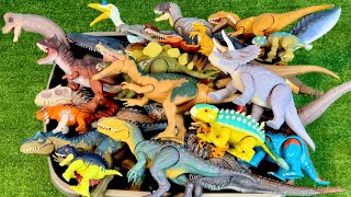 MEGA CAJA DE DINOSAURIOS DINOSAURIOS NUEVOS BARYONYX BUMPY TRICERATOPS CARNOTAURO amp MÁS [upl. by Bijan]