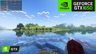 Minecraft Complementary Reimagined Shaders  GTX 1650 FPS Test [upl. by Livvy86]