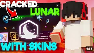 How To Play Lunar Client Cracked 😧 Worked [upl. by Amlas234]