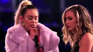 Miley Cyrus Sorprendió A The Voice Con Su Calidad Vocal Impresionante [upl. by Pack87]