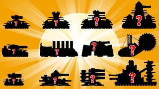 ALL SERIES  MEGA BOSS vs MEGA TANK  Cartoons about tankNina tank cartoon [upl. by Novyart]