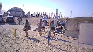 Beach walk in Romania summer 2024 part 71  North Eforie [upl. by Zelma]