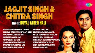 Jagjit Singh amp Chitra Singh  Live At Royal Alber Hall  Yeh Inayaten Ghazab Ki  Ghazal Hindi Songs [upl. by Yerac]