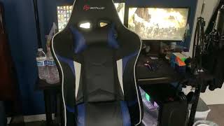 Bought the Cheapest Gaming Chair with Footrest amp Massager2023 [upl. by Gazzo]