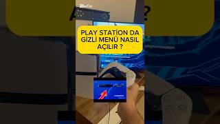 PLAY STATİON DA GİZLİ MENÜ NASIL AÇILIR  playstation ps5 videogames [upl. by Arehs561]