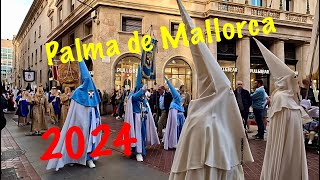 Procesiones Semana Santa Palma de Mallorca 2024😇Viernes de Dolores [upl. by Cissej]