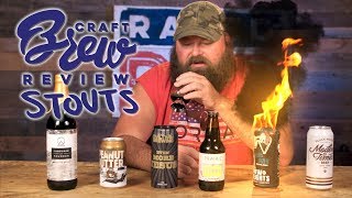 Alabama Boss Tries Some Stouts  Craft Brew Review [upl. by Scotti]