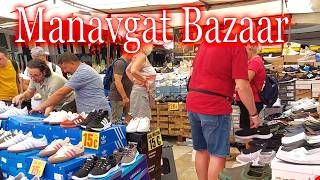 🇹🇷 Antalya Manavgat The Best BAZAR Turkey  Walk in Thursdays Bazaar Antalya Manavgat TÜRKIYE side [upl. by Brena]