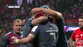 The Five Best Tries of Heineken Champions Cup Round 4 202223 [upl. by Hnil]