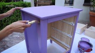 DIY Glam Nightstand [upl. by Fachini]