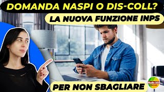 Domanda NASpI o DISCOLL❓ La nuova funzione INPS per non sbagliare [upl. by Annala]