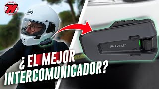 CARDO PACKTALK EDGE 🔥 ¿el MEJOR INTERCOMUNICADOR DE MOTO 🚨 Review completa [upl. by Hanoj]