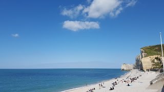 Etretat centreville et plage September 2015 [upl. by Pyotr356]