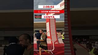 Moroccos Mohcin Outalha Secures First Place at Ooredoo Doha Marathon short [upl. by Soinski537]