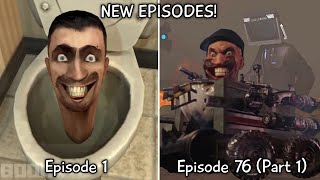 Skibidi Toilet 1  76 Part 1 All Episodes 60 FPS REMASTERED Strider Skibidi Toilet 🚽 Episode 77 [upl. by Aynotel]