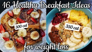 16 days of Healthy Low Calorie weight loss friendly breakfast Ideas for 2024  fast amp easy recipes [upl. by Eilatam]