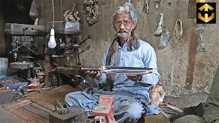 Making a HUNTING Sharp Knife from Old Bearing [upl. by Youlton]