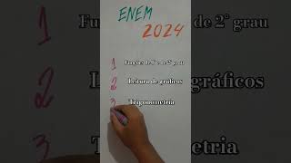 ASSUNTOS DE MATEMÁTICA QUE MAIS CAEM NO ENEM [upl. by Carmel401]