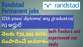 Permanent jobs for 12th diploma graduates and post graduatesfreshersexperienced [upl. by Abbey]