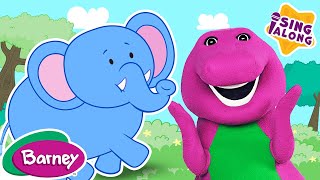 The Elephant Song  Barney Nursery Rhymes and Kids Songs [upl. by Nahamas]