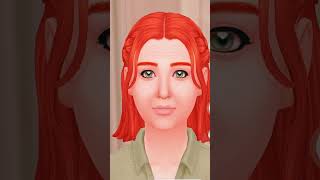 The Sims 4 Townie Makeover CAS sims4 sims4cas sims4cc familygameplay [upl. by Elam]