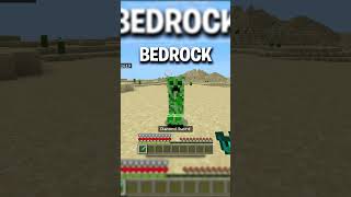 Minecraft Java vs Bedrock 3 [upl. by Hamilah]