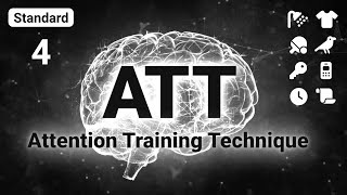 Attention Training Technique ATT for MCT  3D Stereo Sounds🎧  Standard 4 [upl. by Yhtomit]