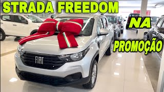 FIAT STRADA FREEDOM COM DESCONTOS ESPECIAIS ATÃ‰ AMANHÃƒ MÃŠS DE AGOSTO [upl. by Nohtan260]