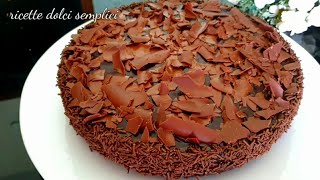 torta al cioccolato morbida e soffice in 2 minuti molto gustosa e buona [upl. by Yatnahc]