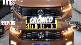 VW TCross com PROBLEMA NA SETA  LANTECH [upl. by Ydnec]