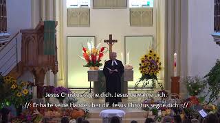 Erntedank Gottesdienst am 29092024 [upl. by Eisned878]