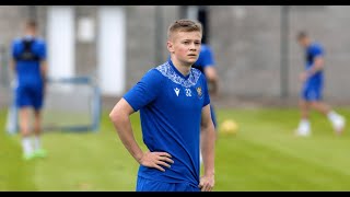 Maksym Kucheriavyi Highlights Brechin City  Darvel FC [upl. by Enidlarej]