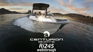 Centurion Boat 2021 Ri245 Walkthrough [upl. by Desdemona]