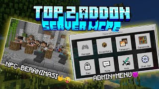 TOP 2 ADDON SERVER MCPE 12144 [upl. by Changaris]