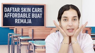 REKOMENDASI SKINCARE MURAH BUAT REMAJA  Total cuma 150 ribu [upl. by Akinimod]